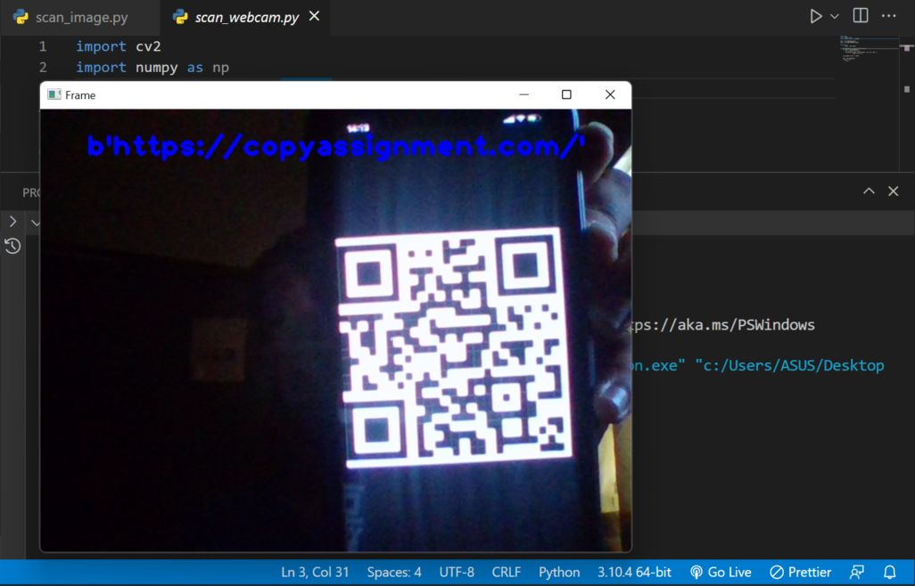 Barcode And Qr Code Reader Python Copyassignment