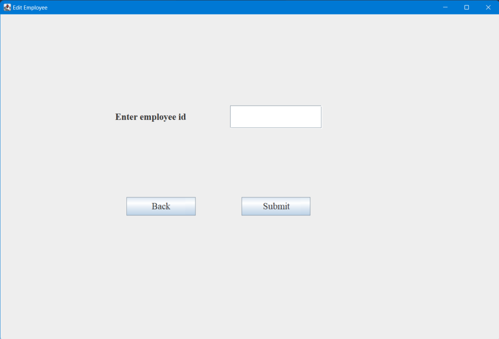 Employee Management System Project In Java Copyassignment