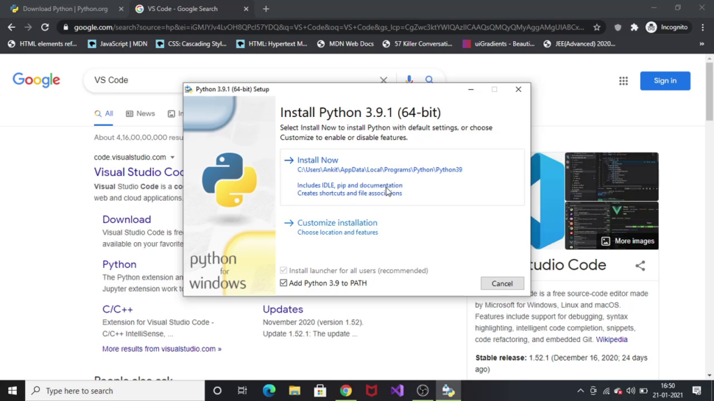 Set up Python Environment Set up Python Environment Now, it's time to install the tools that we will use to write programs. So, we will be learning to Set up Python Environment in this article. Let's start.