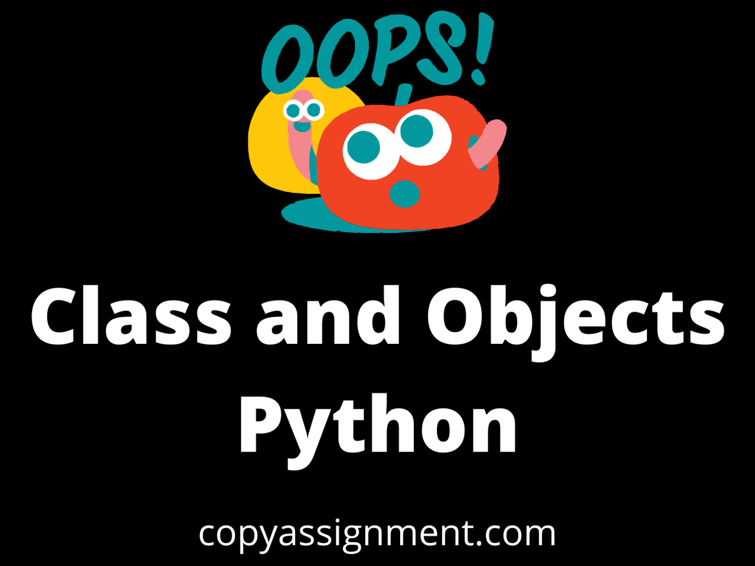 python assignment objects