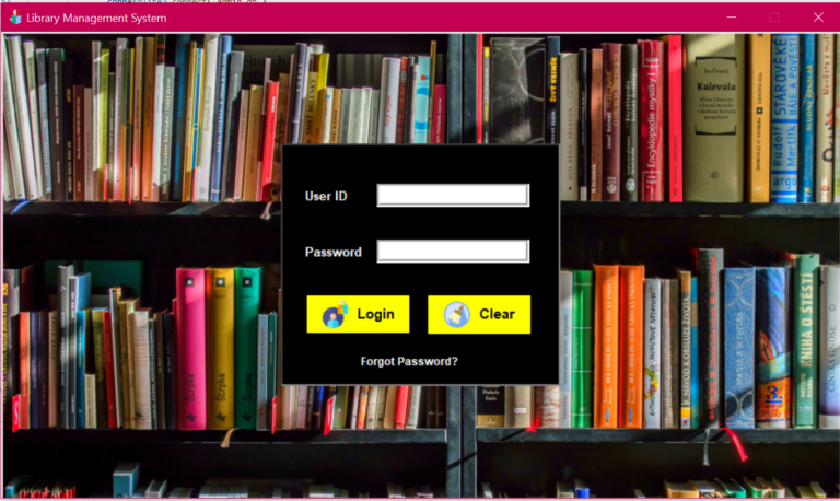 Library Management System Project In Python - CopyAssignment
