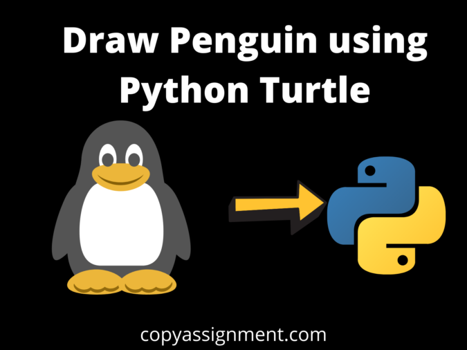 Draw Penguin using Python Turtle
