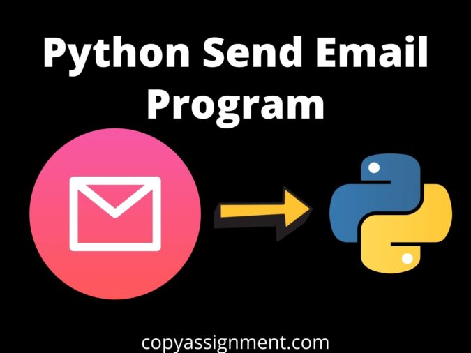 Python Send Email Program