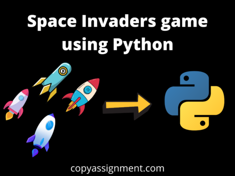Space Invaders game using Python