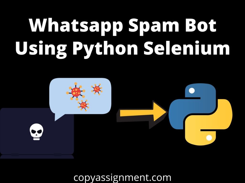 python whatsapp spam bot