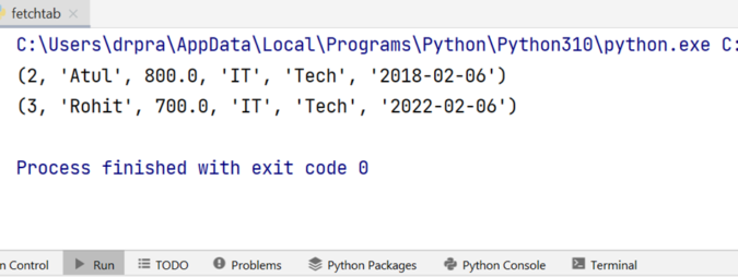 Python SQLite Tutorial - CopyAssignment