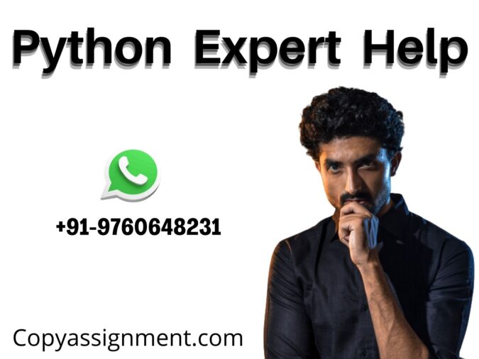 Python Expert Help
