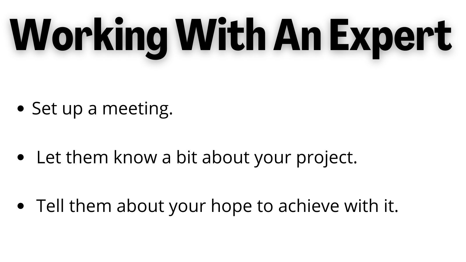 working with an python expert