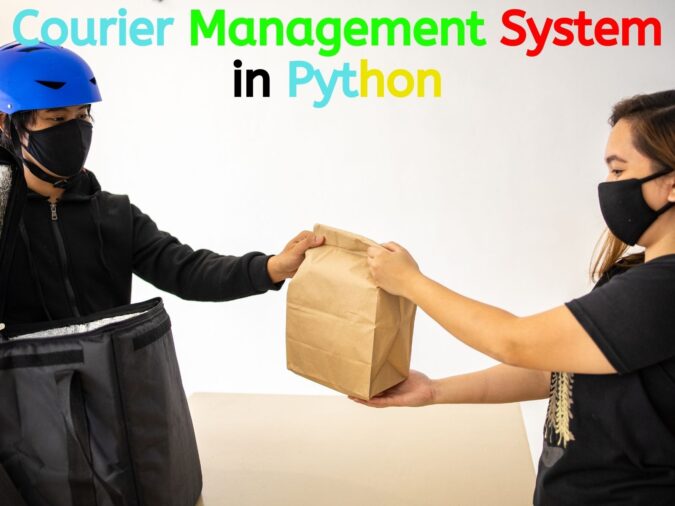 Courier Management System project in Python