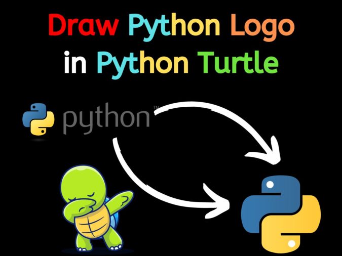 Draw Python Logo in Python Turtle