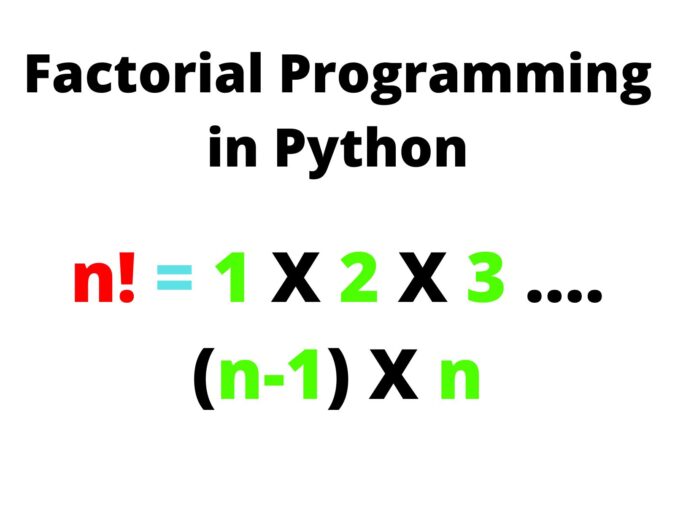 Factorial Programming in Python