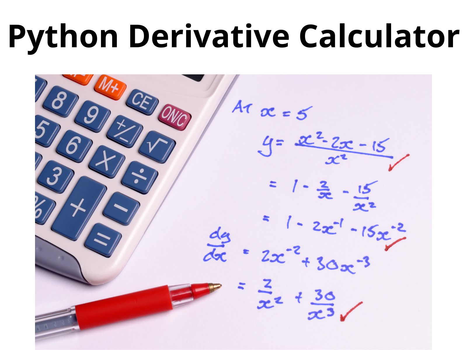 Python Derivative Calculator - CopyAssignment