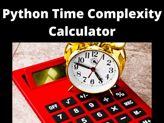 Python Time Complexity Calculator