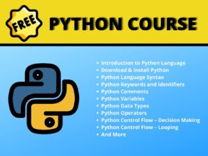 Complete Python Developer Course for Free (includes lifetime access)