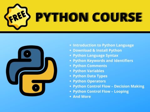 Complete Python Developer Course for Free (includes lifetime access)