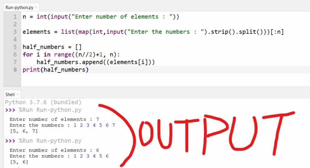 Int Split Python