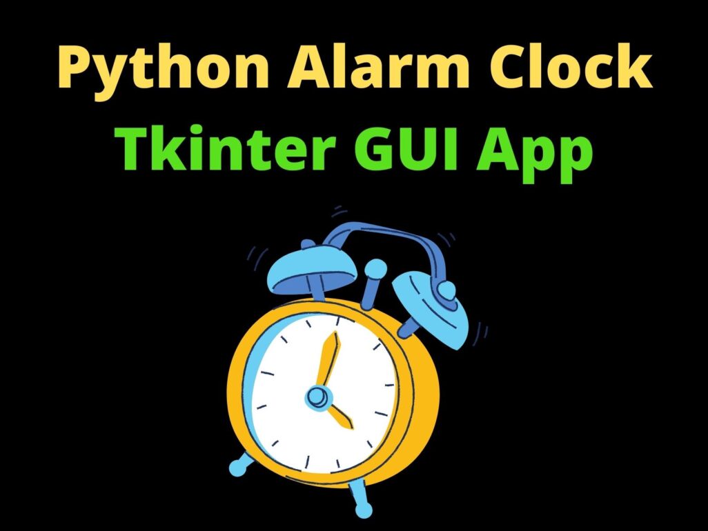 Python Alarm Clock | Tkinter GUI App – CopyAssignment