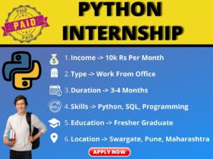 Python Internship for College Students and Freshers: Apply Now