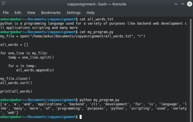 python-sort-all-words-in-a-file-and-put-it-in-a-list-3-easy-method