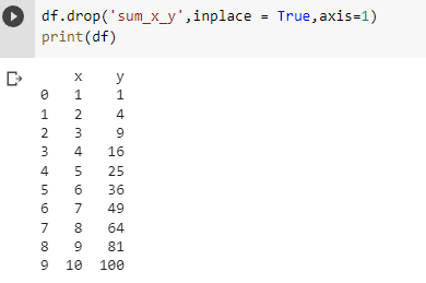 Deleting multiple Columns in Pandas DataFrame using the drop() method