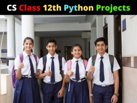 CS Class 12th Python Projects