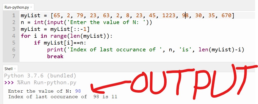 How To Find The Last Occurrence Of A String In Python