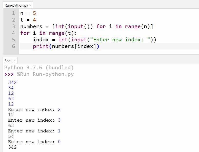 Python Get Index Where Value Equals