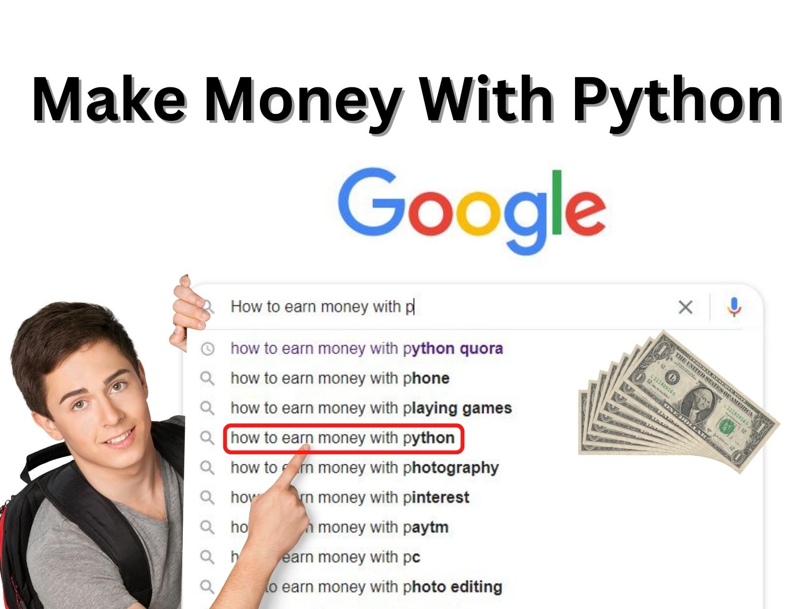 Make money with Python in 2022