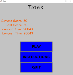 Tetris game in Python Code – CopyAssignment