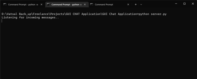 GUI Chat Application In Python Tkinter - CopyAssignment