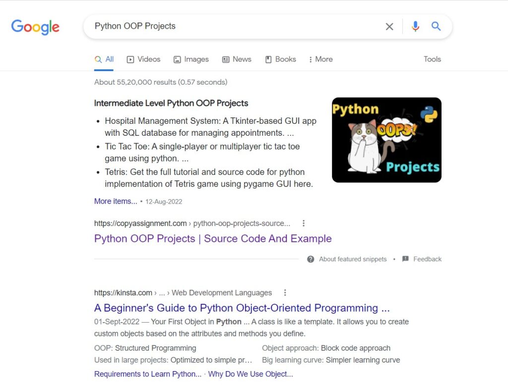 Output 2 to Get Google Page Ranking in Python
