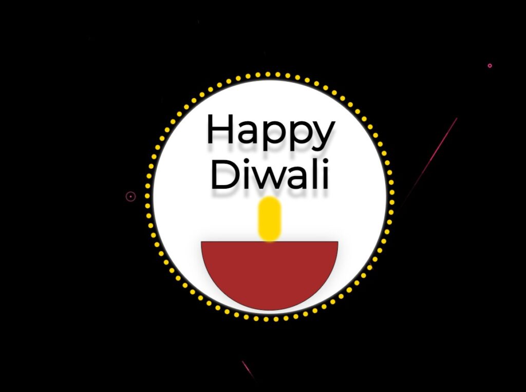Output for Happy Diwali in JavaSCript