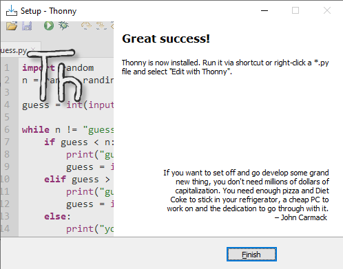 Thonny IDE Thonny IDE: Best IDE for Beginners in Python This blog will discuss the Thonny IDE, which is possibly the best IDE for Beginners in Python, we will discuss how to download and install it, the first view, install libraries in it, write programs in it, its basic features, and some tips and tricks.
