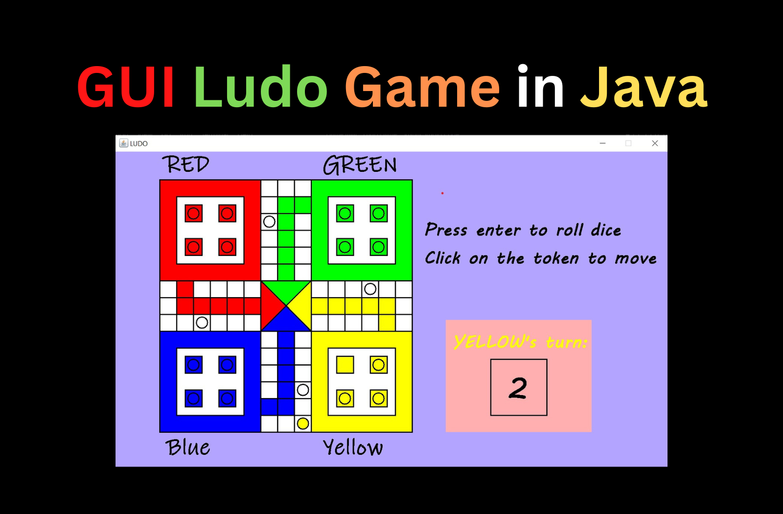 Ludo Game In Java - CopyAssignment