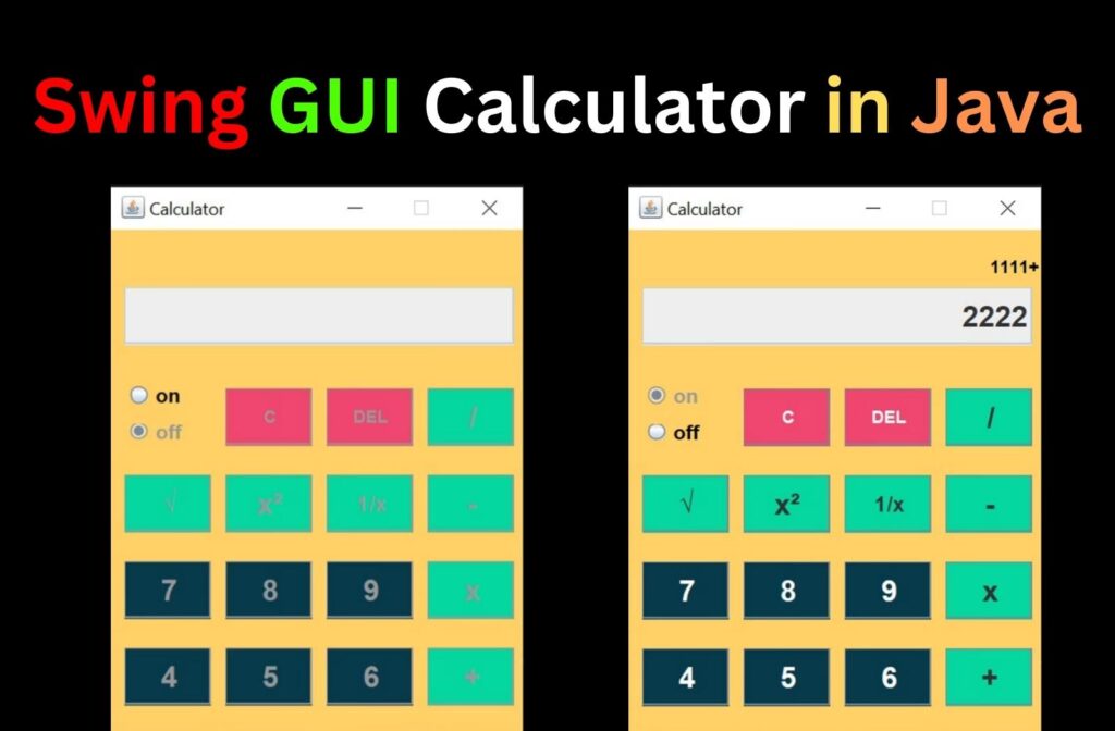 Swing Gui Calculator In Java Copyassignment 2469