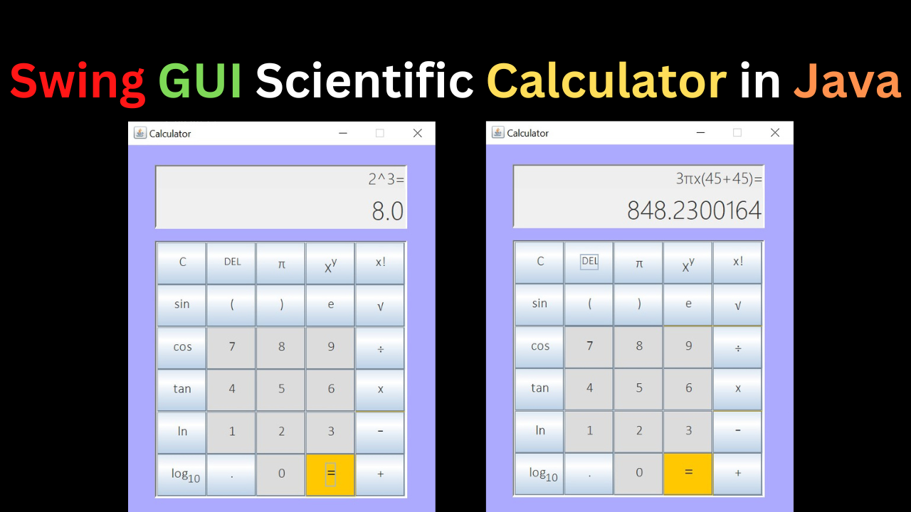 P zdro Striha Nepretr ite Scientific Calculator Java Code Geneal gia 