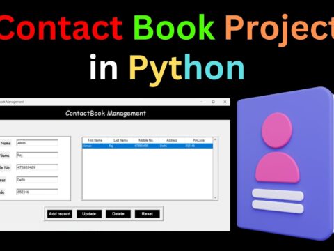 Contact Book project in Python