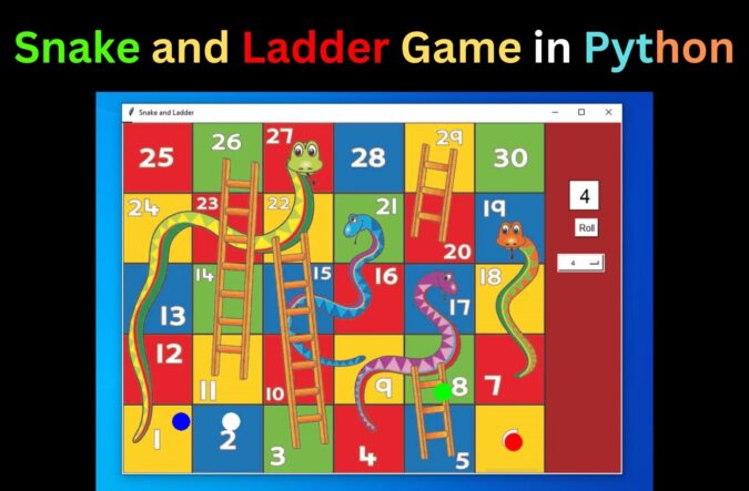 Snake And Ladder Game In Python CopyAssignment