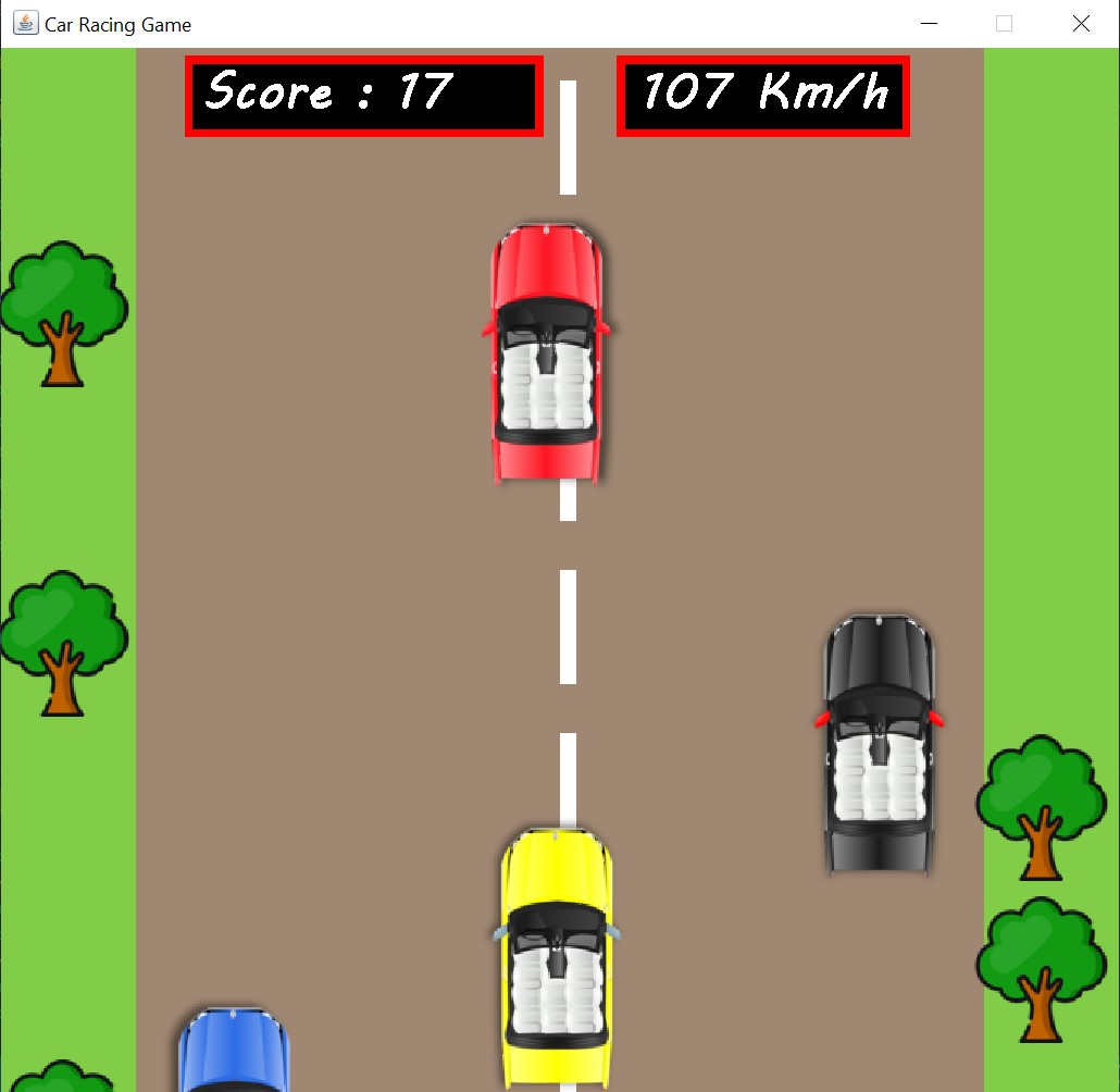 Simple Car Race Game In Java CopyAssignment