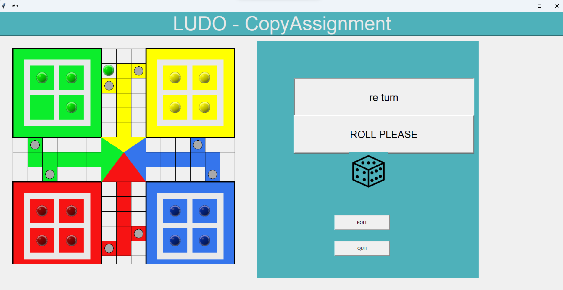 Ludo Game in Python – CopyAssignment