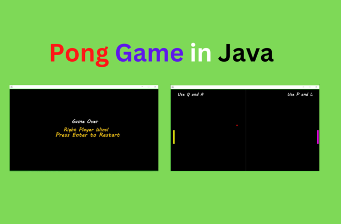 Pong Game in java