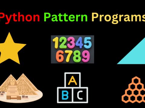 Python Pattern Programs