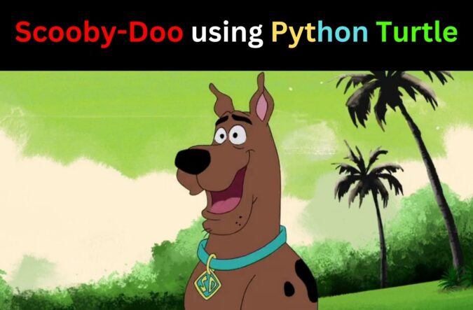 Scooby-Doo using Python Turtle