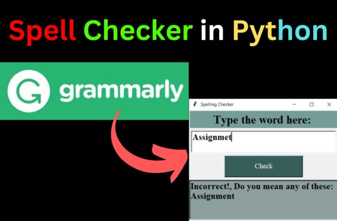 Spell Checker in Python