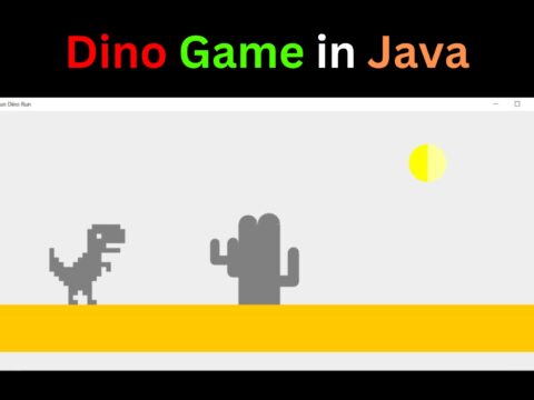 Dino Game in Java