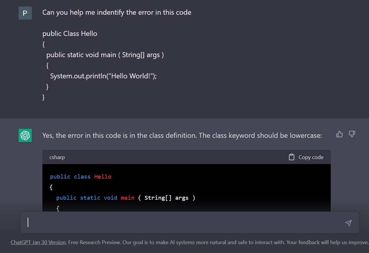 How To Utilize ChatGPT To Improve Your Coding Skills? - CopyAssignment