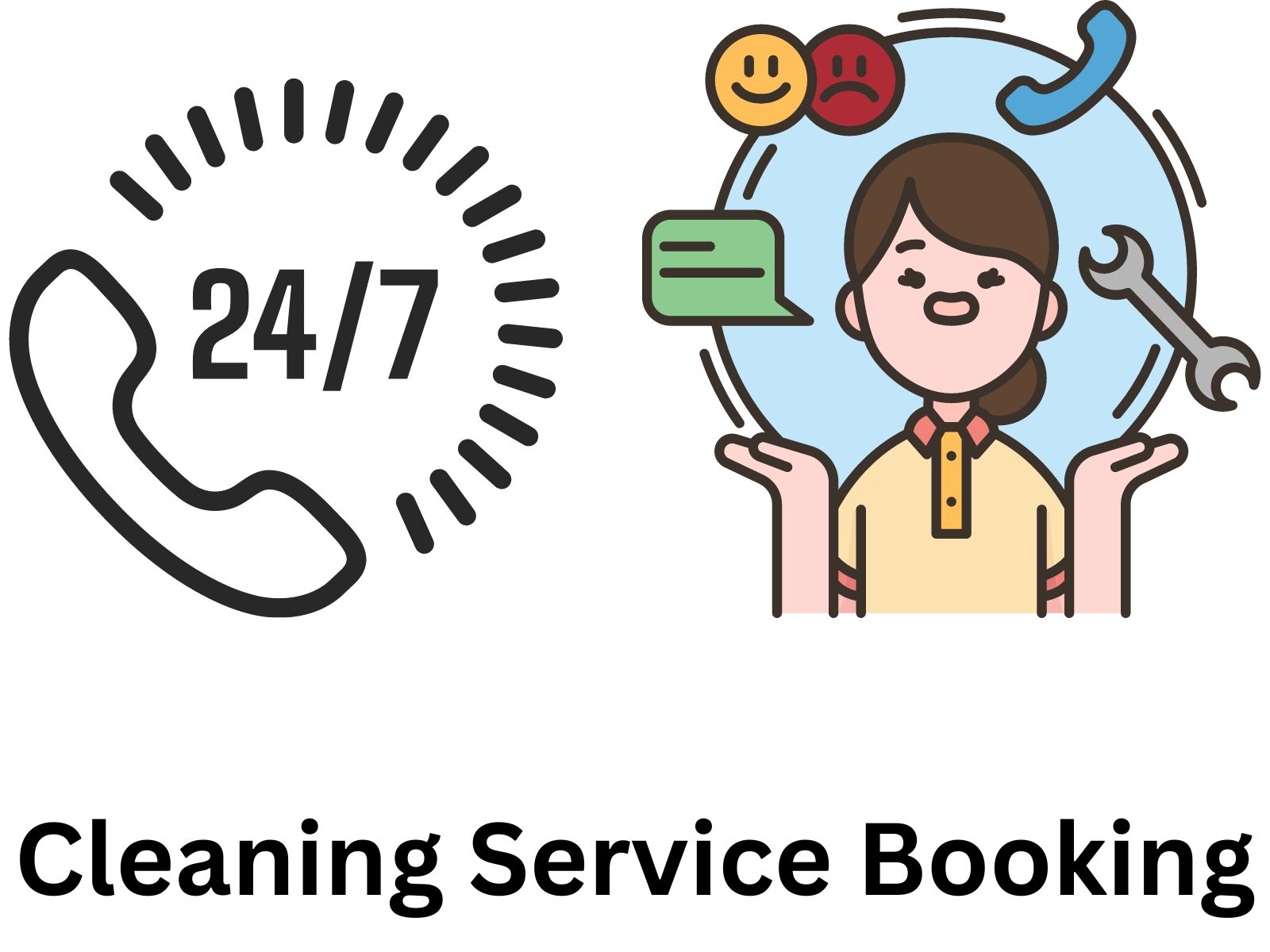 Cleaning Service Booking System in Python Tkinter