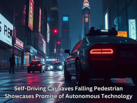 Self-Driving Car Saves Falling Pedestrian, Showcases Promise of Autonomous Technology