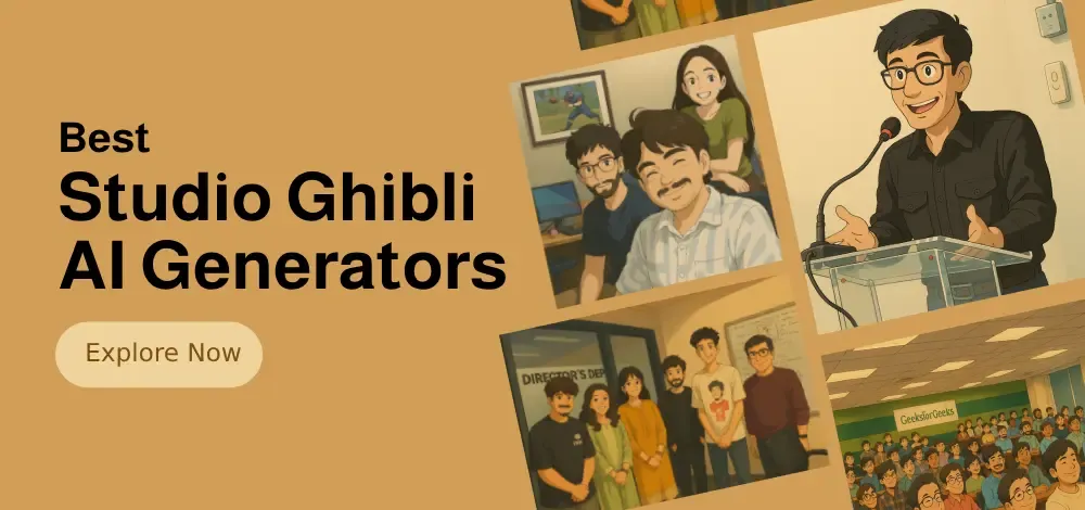 ghibli style generated image from random person