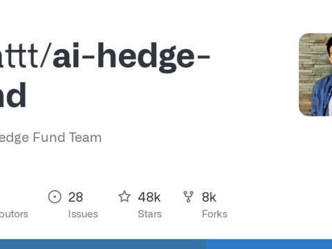 GitHub showcases Ai Hedge Fund project by developer virattt